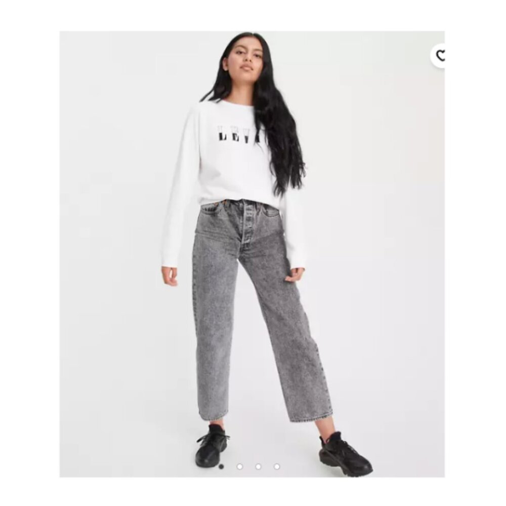 Levi's Ribcage Straight Ankle Jeans 24 NWOT